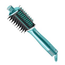 Shark Glossi 2-in-1 Hot Brush Tool | Air Glosser, Teal| REFURB  | HT302UKTL