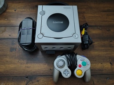Nintendo GameCube Platinum Console Tested And Working!
