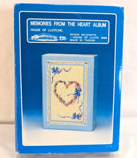 Vintage 1989 House of Lloyd Memories From The Heart Fold Out Photo Album NEW