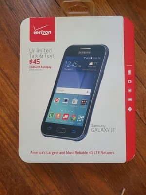 Samsung Galaxy J1 4G LTE Smartphone Verizon - Open Box