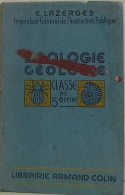 Zoologie Geologie | Lazerges E | Guter Zustand