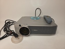 Canon LV 7350 Projector Tested Works W/ Carrying Bag Manual