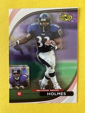 1999 UD Ionix Priest Holmes Baltimore Ravens #5