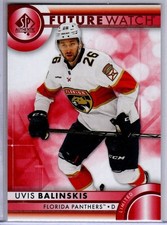 2023-24 SP Authentic Uvis Balinskis Limited Future Watch Rookie Card # 161