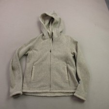 Kuhl Jacket Girls Large 12 Long Sleeve Pockets Lightweight Beige Hooded