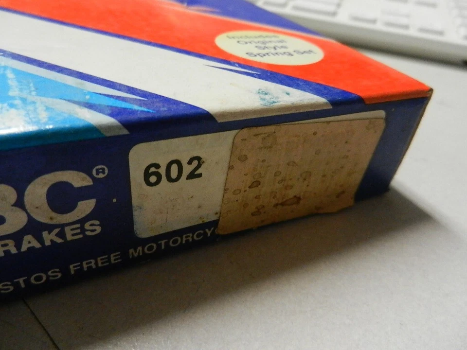 Zapata de freno NOS EBC compatible con: Kawasaki 80-82 KDX175 83-84 KDX250 76-83 KE125 EBC602 Foto 3 de 4