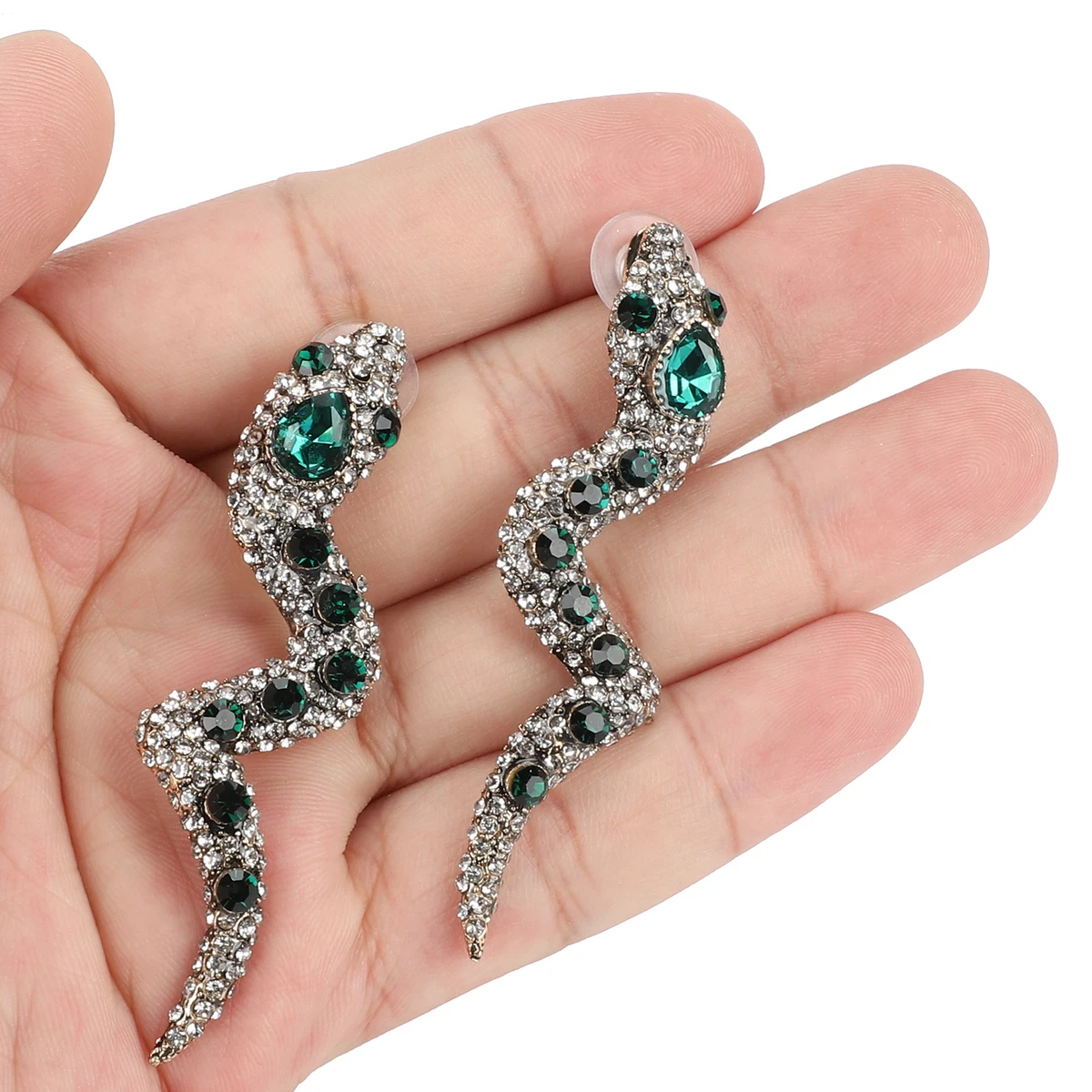 Snake earrings dangle deals