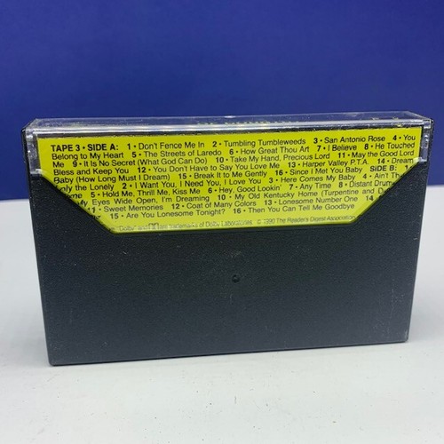 Cassette tapes music songs vtg set mix lot 3 readers digest sweet dreams country - Picture 4 of 5