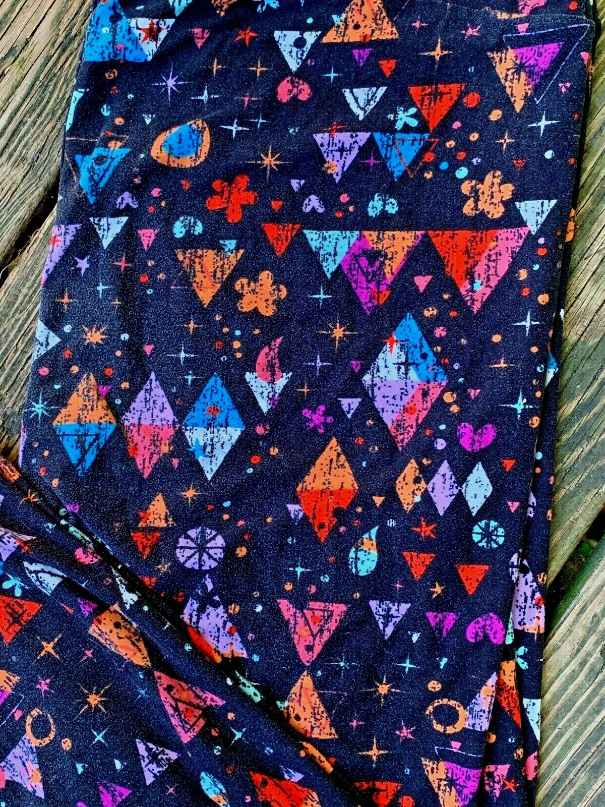 SALE @ LULAROE Tall & Curvy DIAMOND STARS Star Wars Trek Leggings Pants ❤️sj17j3