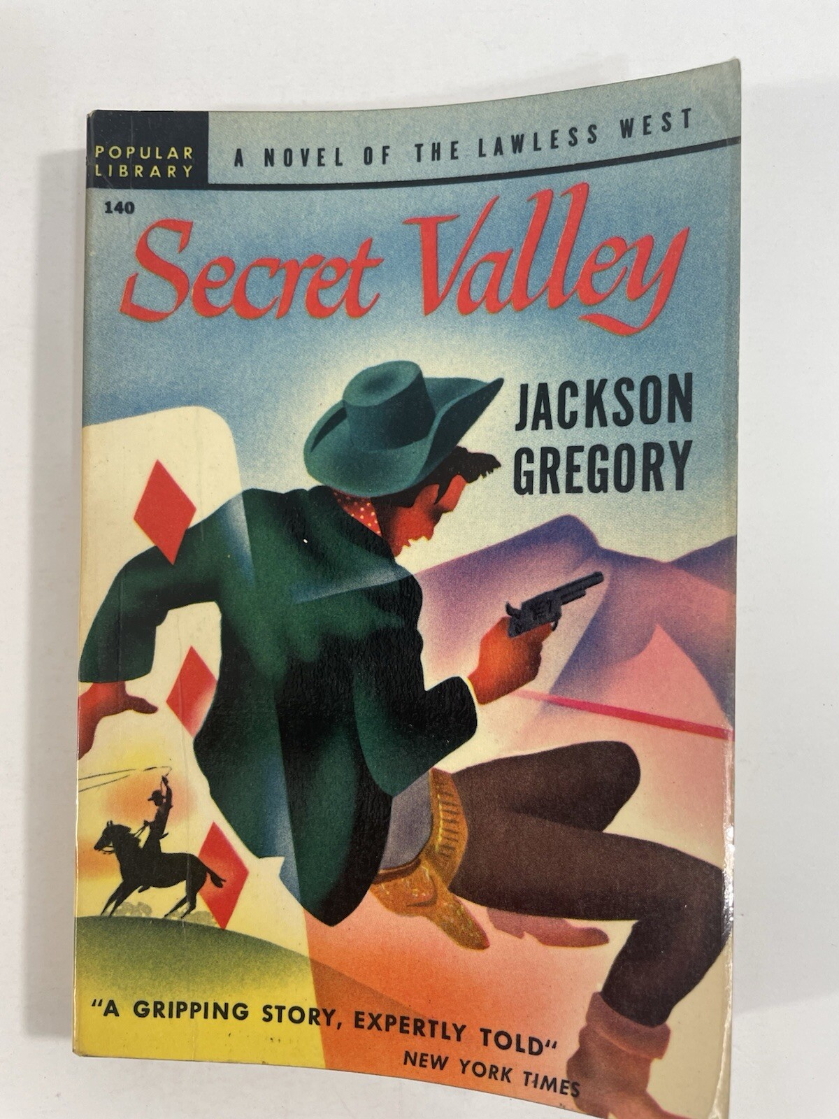 SECRET VALLEY Jackson Gregory Popular Library Edition PB