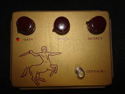 ギター KLON Centaur gold long tail KLON CENTAUR Long Tail Gold Professional Overdrive Boost Pedal