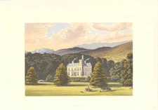 Ardtully - Vintage Book Plate - 7.25 x 5 inch visible coloured image