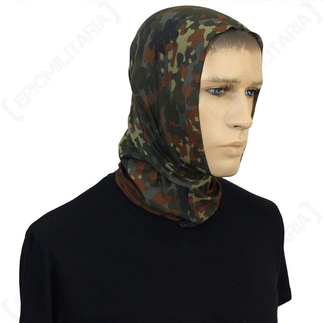 Flecktarn Multi Function Scarf Snood Wrap Balaclava Head Scarf Band