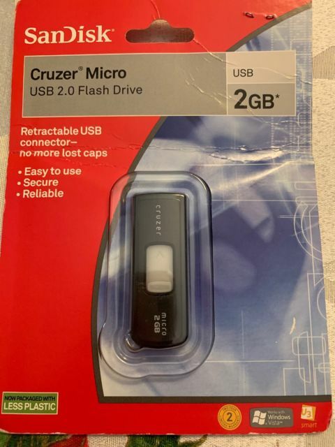 Sandisk Cruzer Micro Usb 2 0 Flash Drives 2gb For Sale Online Ebay