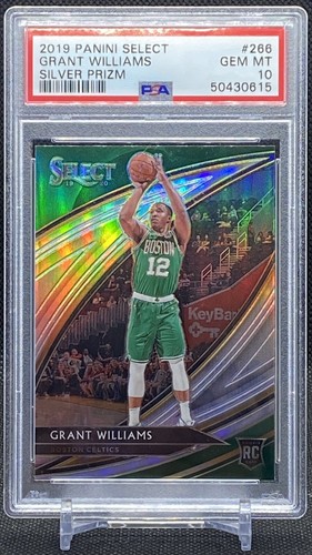 2019 Panini Select Basketball Silver Prizm Grant Williams #266 PSA 10