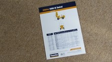 THWAITES ALLDRIVE 4000 Hi SWIVEL DUMPER BROCHURE Circa 05/2001