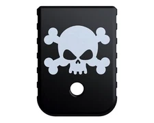 Rowe Tactical  Mag Base Plate for Glock Gen 1-5 - (Straight) Skull and Crossbone