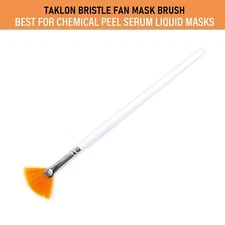 12 Pcs Facial Fan Mask Brush Acid Applicator Glycolic Chemical Peel (SB4022 x12)
