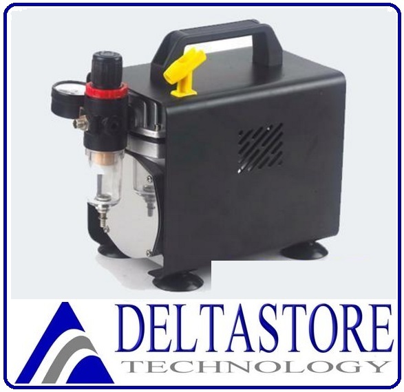 Compressore Aerografo Portatile USB per Fai-da-te e Ritocchi Rapidi