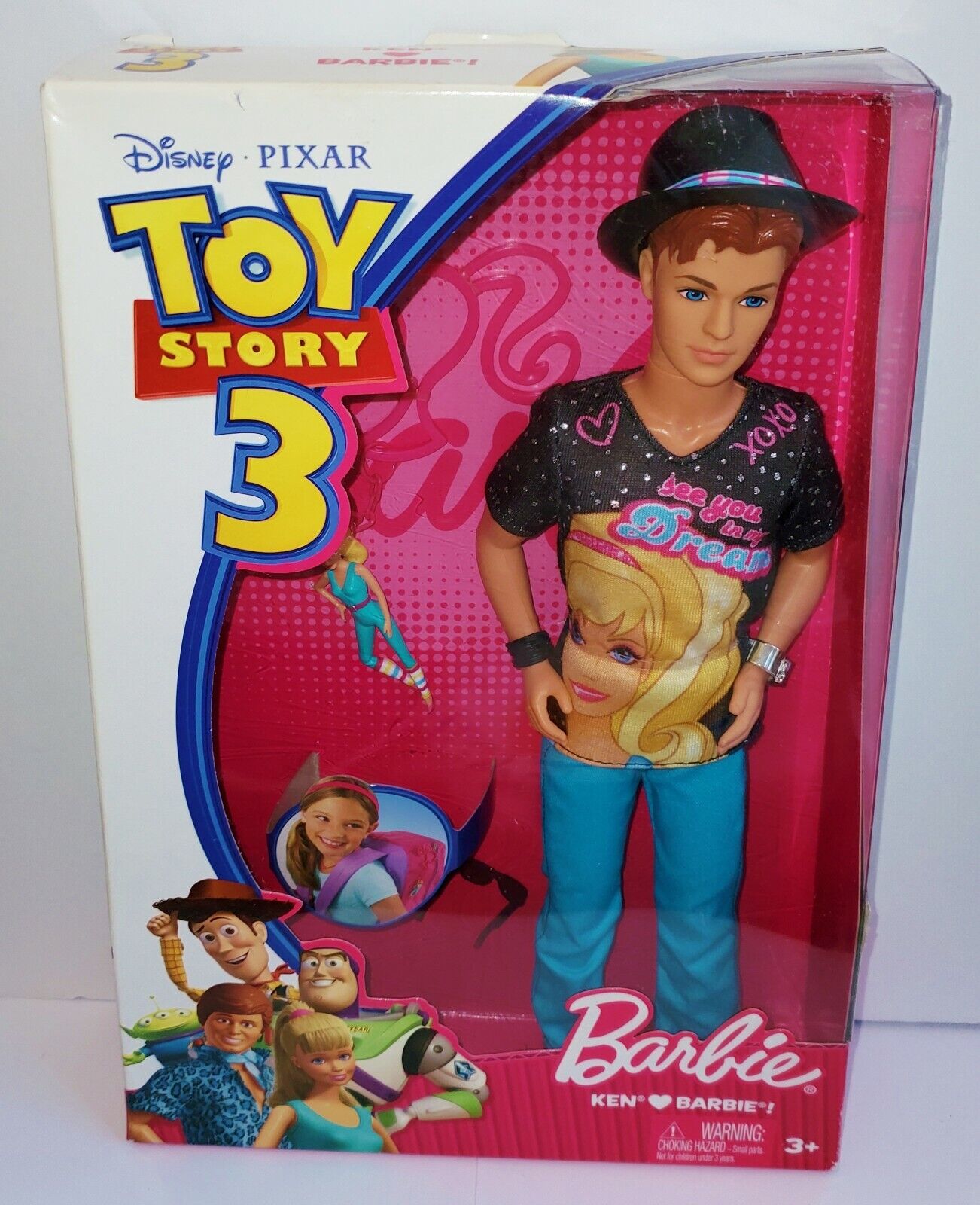 BARBIE TOY STORY 3 Movie Doll Set KEN LOVES BARBIE See You in My DREAMS NEW  2009