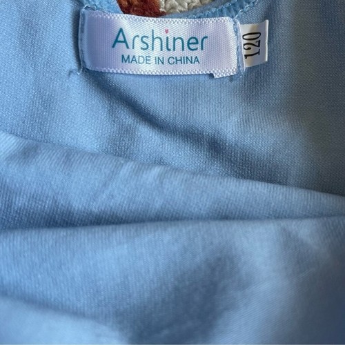Light Blue Ballet Leotard with Skirt Size 120/ 5T - Picture 3 of 6