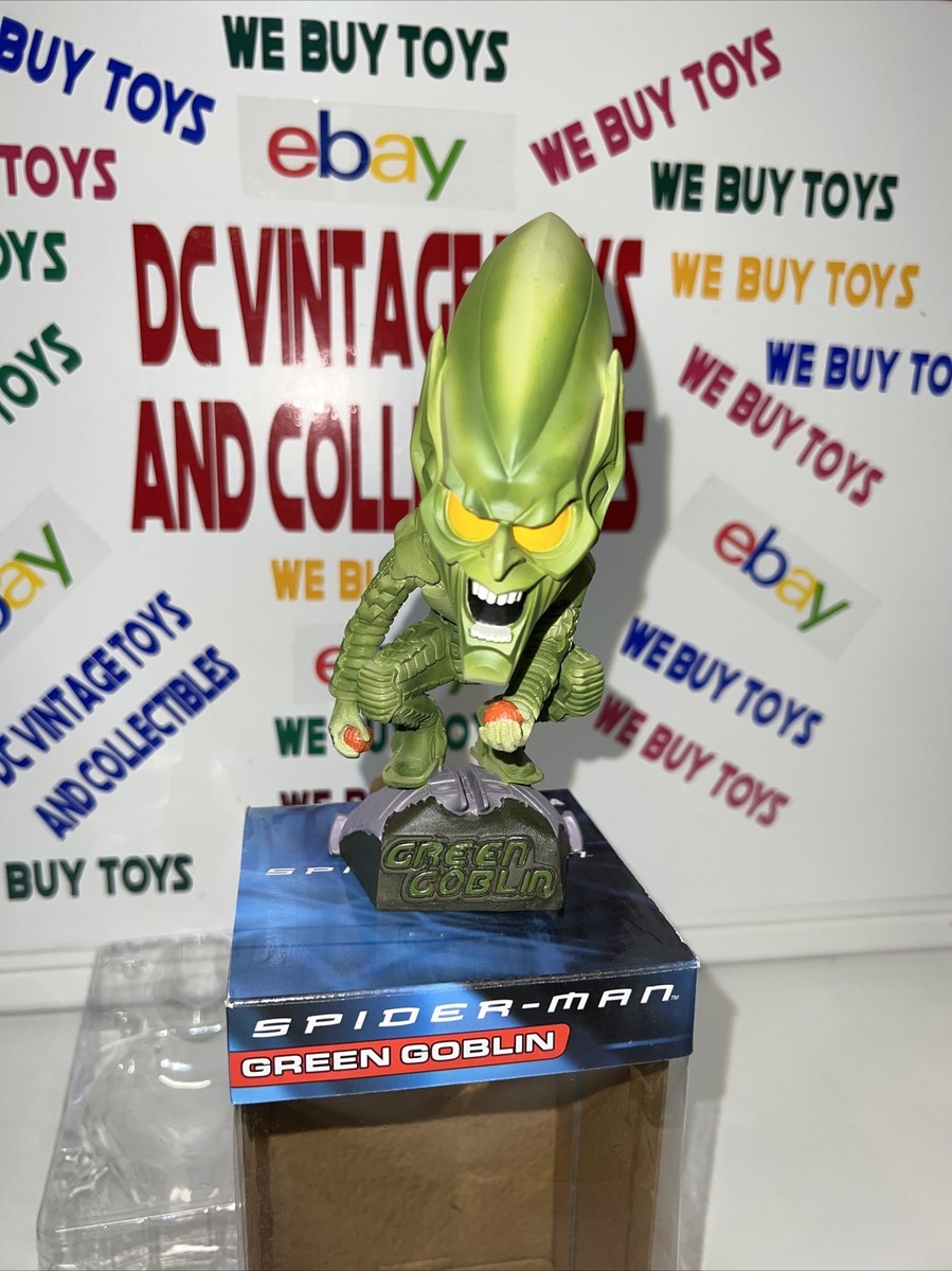 NECA Head Knockers SpiderMan Movie Green Goblin Bobblehead