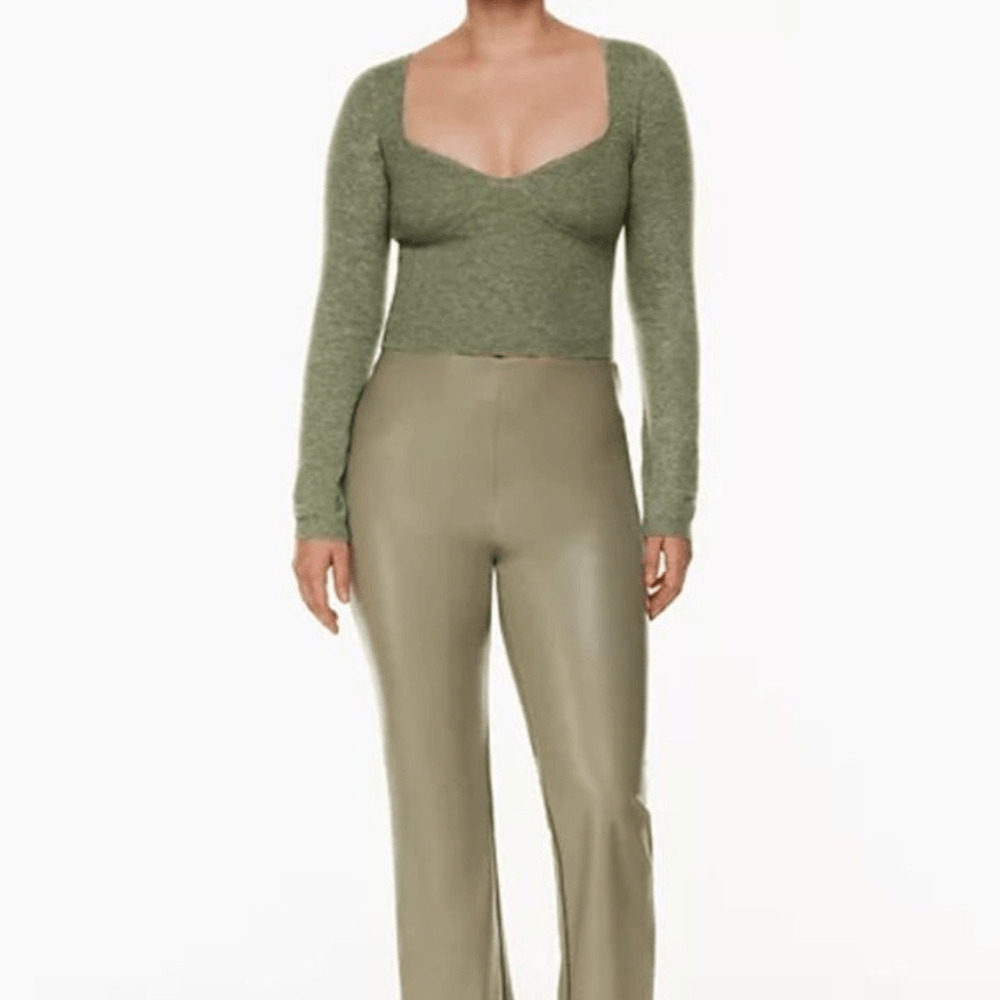 Aritzia Wilfred Greer Sweater in Green - image 2