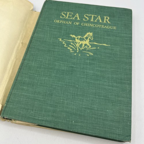 SEA STAR Orphan of Chincoteague Marguerite Henry Hardcover Jacket Early Printing - Imagen 11 de 13