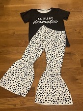 NEW Girls Boutique 2pc. Little Dramatic size 10/12 5XL 