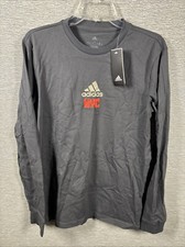 ADIDAS Long Sleeve Crewneck NYC Gray Pullover Crewneck Shirt Size Small NWT