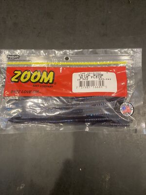 Zoom Original Trick Worm 6 1/2  Blue Fleck