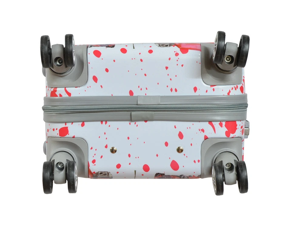 Maleta de cabina rígida de 4 ruedas fantasia varios equipaje mano viaje - Imagen 4 de 4