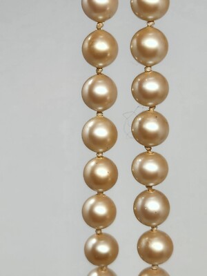 Signed MONET Faux Pearl Necklace 18