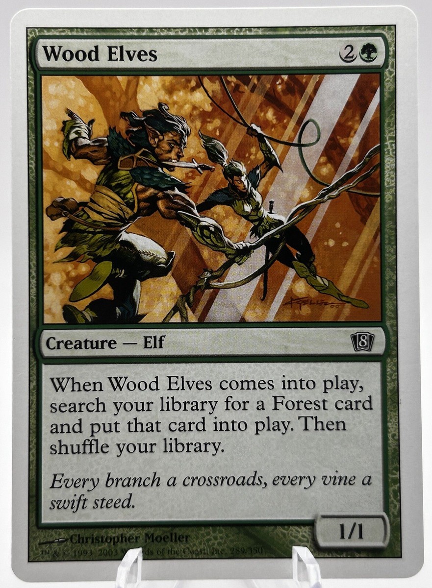 MTG Wood Elves 10枚 Wood Elves · Secret Lair Drop (SLD) #1101 · Scryfall Magic