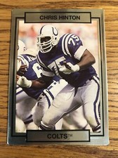 Chris Hinton 1990 Action Packed Colts #106 *7821*