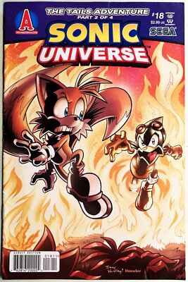 SONIC UNIVERSE Comic Book #18 Sept 2010 THE TAILS ADVENTURE 2 of 4 Bagged FN