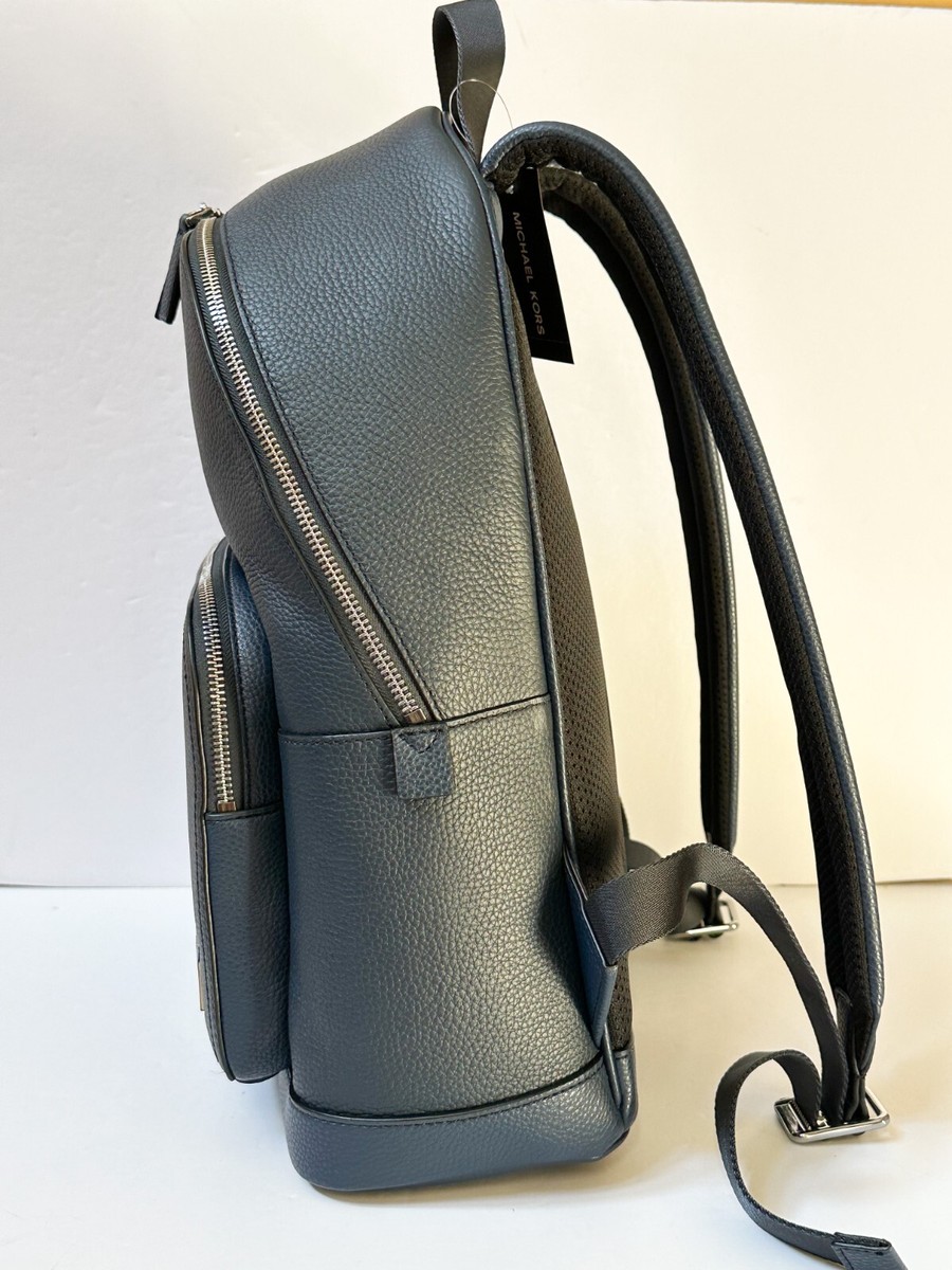 cooper faux leather commuter backpack Combining a sporty aesthetic with luxurious details Michael Kors Outlet Cooper Pebbled