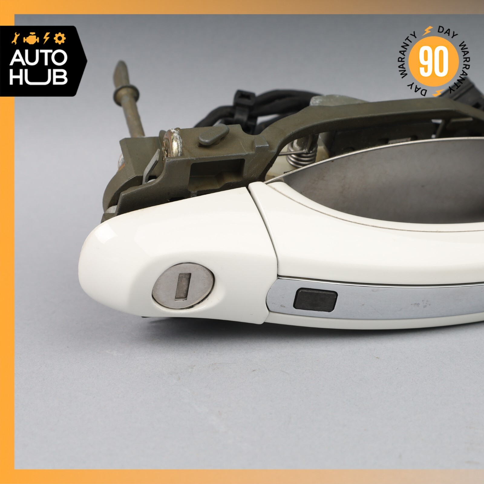 03-13 Bentley Continental Flying Spur Left Side Door Handle Keyless Go OEM 80k