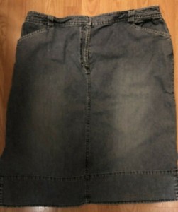 jean skirt ebay