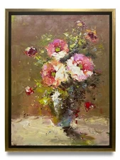 Hungryartist -NYartist Still-Life Original Oil Painting On Canvas 12x16 Framed