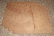 Creative Imaginations Single Sided Papers (4) Marah Johnson Western Tan Suede