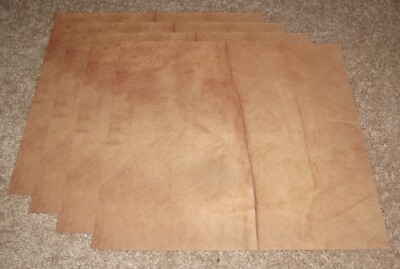Creative Imaginations Single Sided Papers (4) Marah Johnson Western Tan Suede