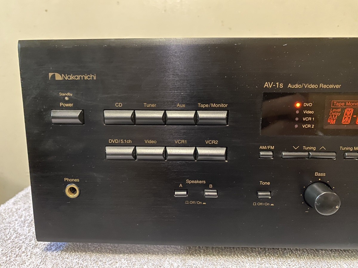 Nakamichi AV-1s Receiver | eBay Nakamichi AV-1s Receiver | eBay