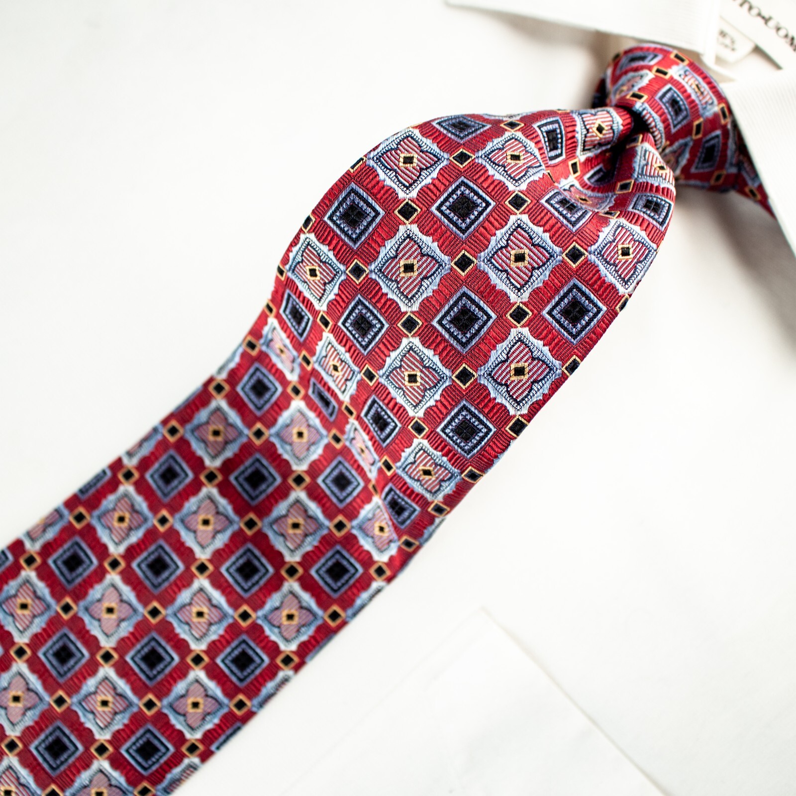 ROBERT TALBOTT Red Melon Blue Yellow Geometric Si… - image 3