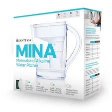 Santevia MINA Alkaline Pitcher-White