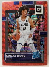 Kendall Brown  2022-23 Donruss Optic Pink Hyper Rated Rookie #217 Pacers  H2c