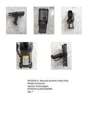 Motorola MC92N0-GA0SYEYA6WR Symbol Mobile Handheld Computer