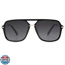 SOJOS Sunglasses for Women and Men, Square, Retro, Polarized Lens, Trendy Avi