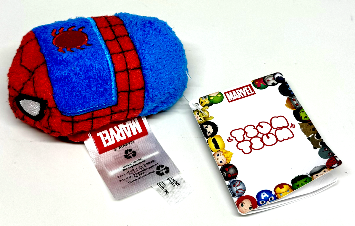 New Authentic US Disney Store Marvel Spider-Man Tsum Tsum Mini 3.5