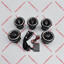 256 Farben APP Control Air Vent LED Umgebungslicht f&uuml;r Mercedes Benz W176